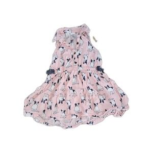 Carter's Pink Sleeveless DRESS with Black/White Dogs 3t #51